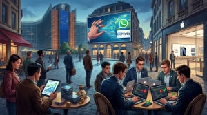 EU vs Meta on WhatsApp, Apple patches bugs, TSMC earnings.